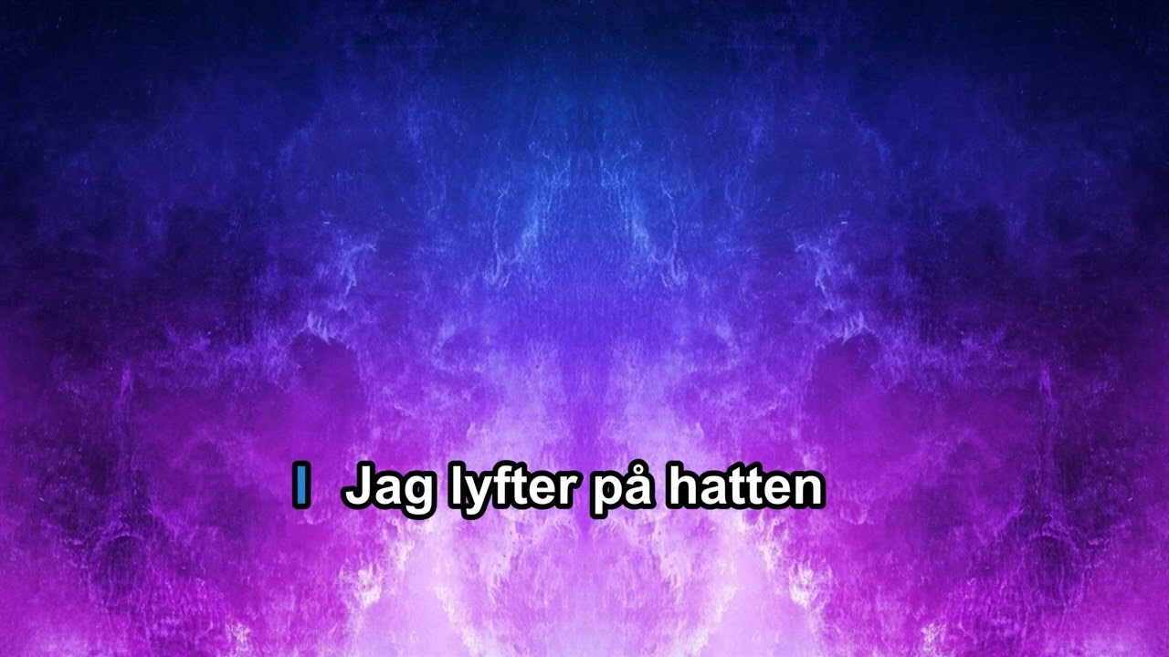 mannen i spegeln karaoke