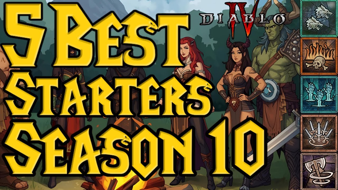 5 лучших стартовых сборок сезона 10: руководство по Diablo 4