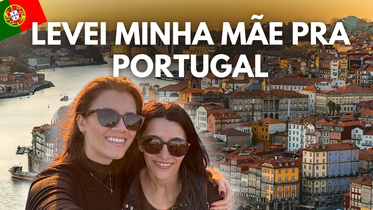 Provando COMIDAS TÍPICAS de PORTUGAL com a MINHA MÃE 🇵🇹