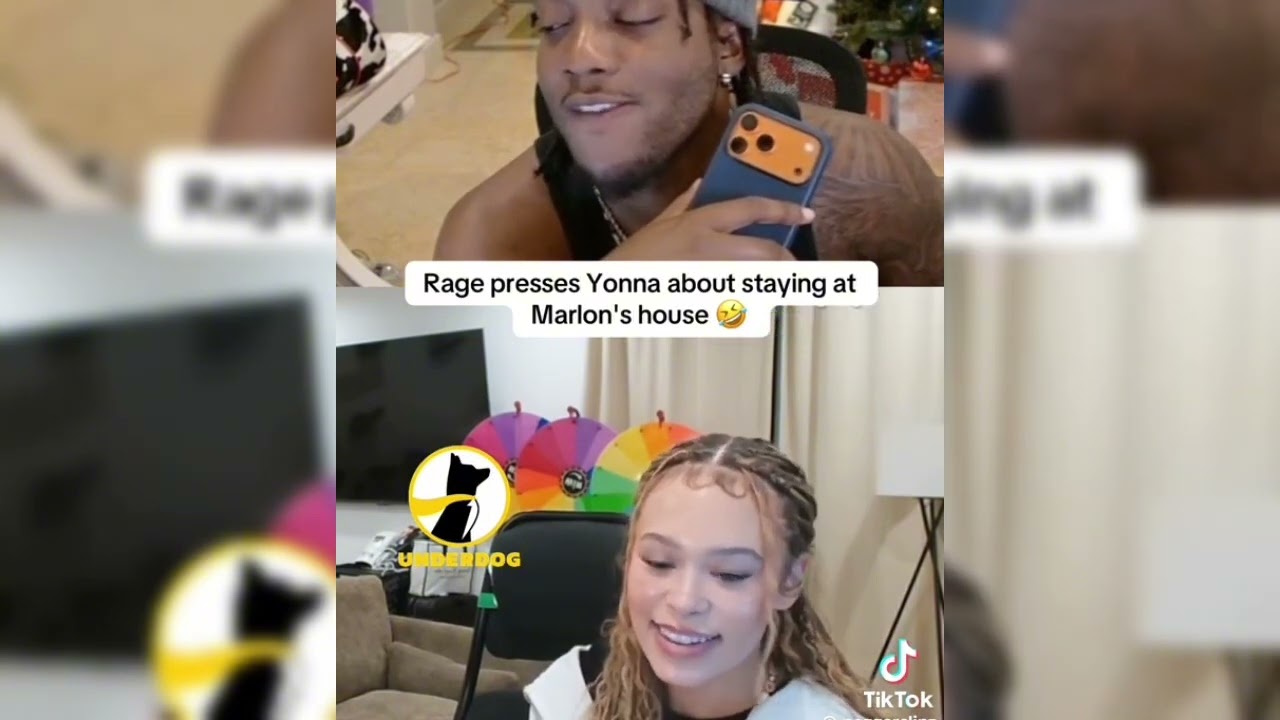 Rage Presses Yonna About Staying at Marlon’s House 😳👀 | Awkward Moment