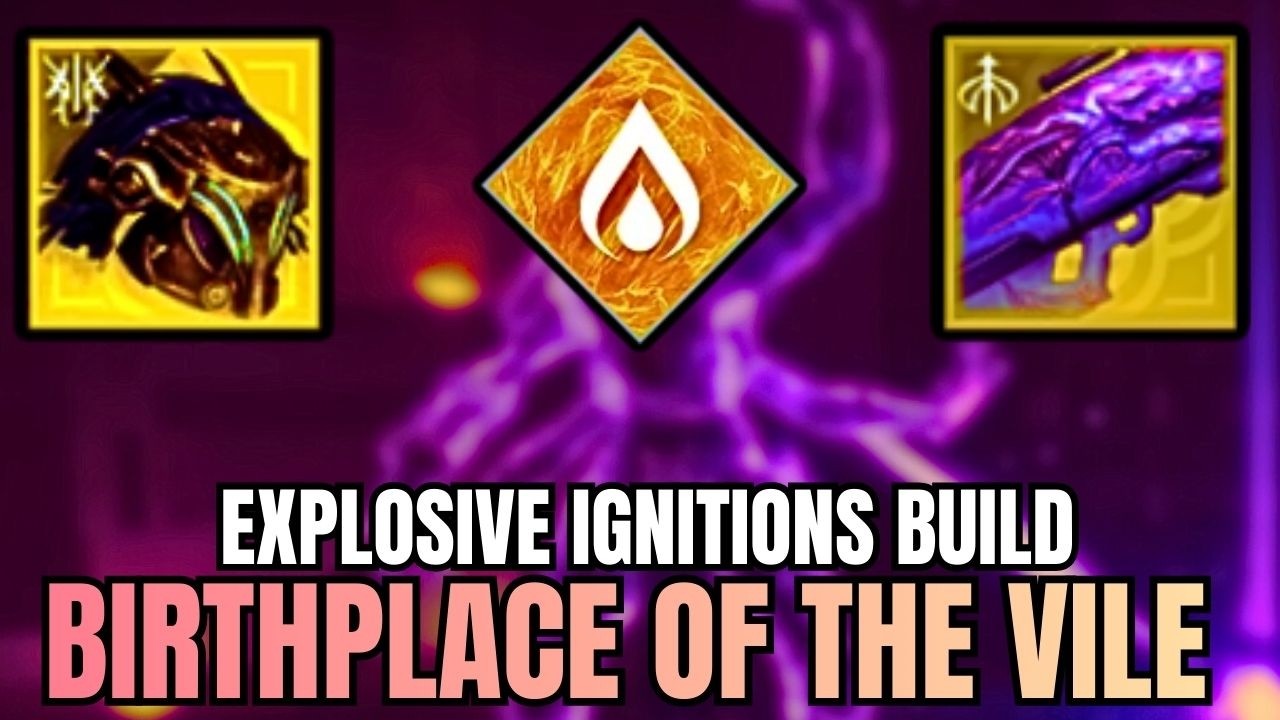 Solo Grandmaster Alert Birthplace of the Vile w/ Explosive Ignitions Build  [Destiny 2: Renegades]