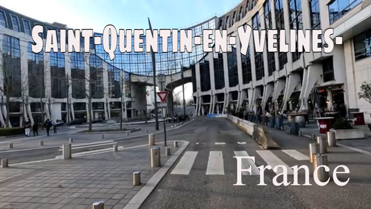 Saint-Quentin-en-Yvelines-Voisins le Bretonneux-Montigny-le-Bretonneux- Driving- French region