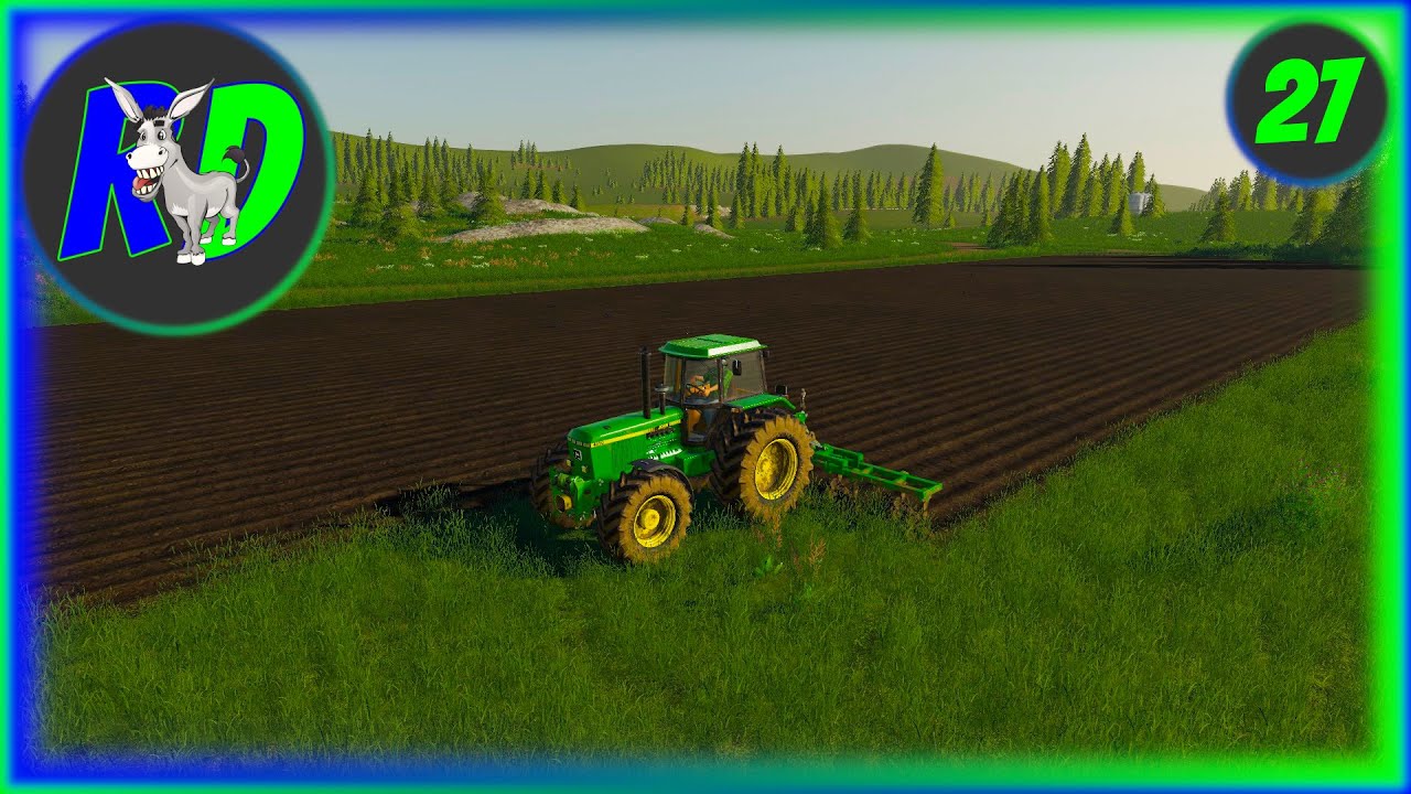 Creating Another Big Field On The Farm! | FS19 No Man's Land Survival Series | Ep 27