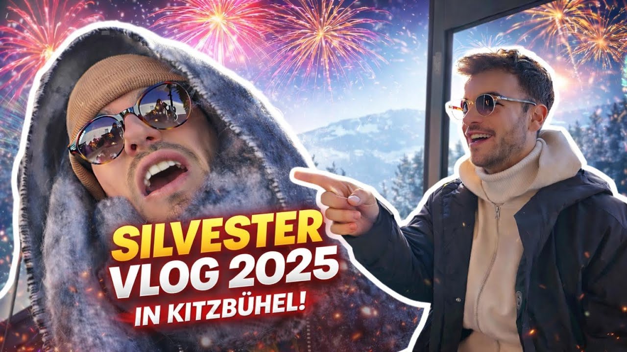 STEILER AUFSTIEG IN KITZBÜHEL! SILVESTER 2025 VLOG (MAJA EVENT) 🏔️🚀