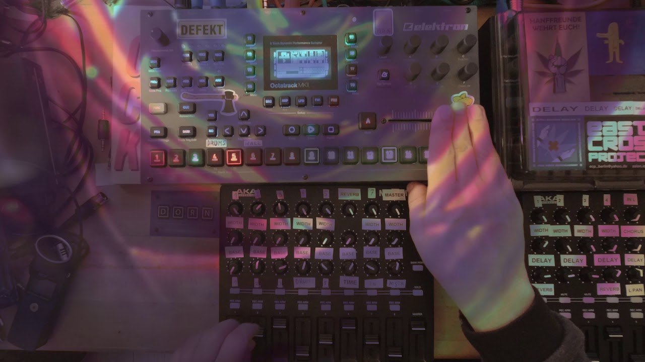 Jamuary16 Dub with Elektron Octatrack, Akai Midimix