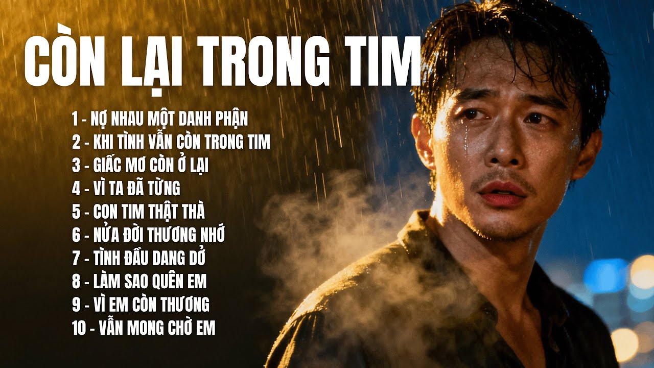 CÒN LẠI TRONG TIM | Album Ballad Buồn Tình Dang Dở – Những Ca Khúc Chạm Đến Trái TimTOP HIT SONGS AI