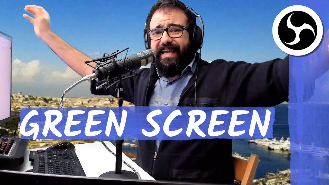 Green Screen / Chroma Key in OBS Studio per cancellare lo sfondo