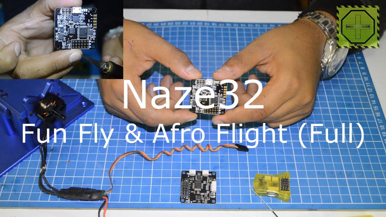 Lo mas basico sobre Controladoras de Vuelo Naze32 y CC3D DRONES  101 Cap. 6 | DRONEPEDIA