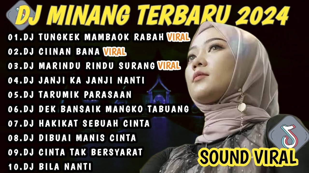 DJ MINANG TERBARU 2024 FULL BASS | VIRAL TIKTOK TUNGKEK MAMBAOK RABAH || CIINAN BANA