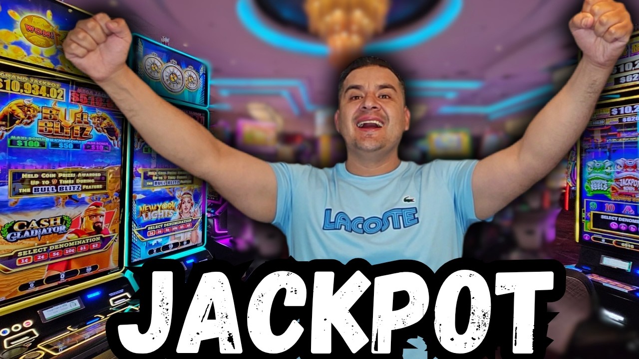 Como Gane un JACKPOT en el Casino con Giros de $25 Celebrando 55 Mil Suscriptores