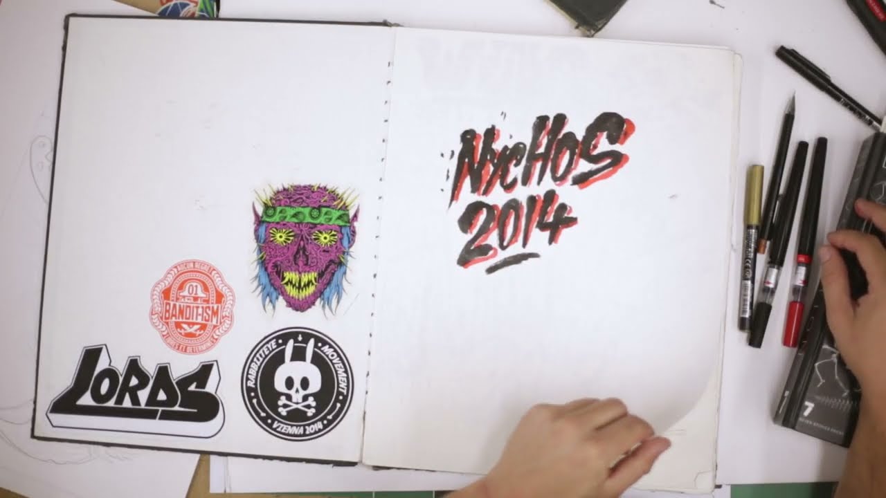 Nychos with Montana Cans