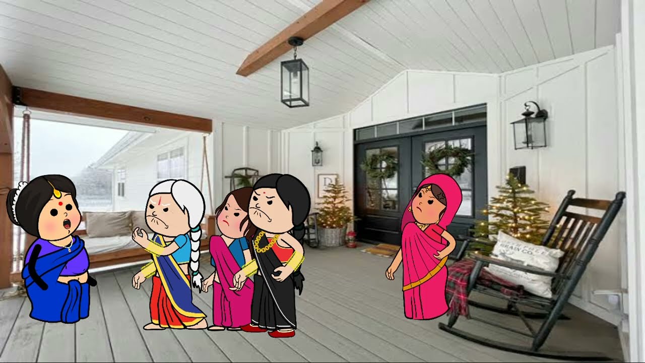बहू की बेबसी ससुराल बना पराया घर episode_16 😁 मस्त अवधि कार्टून वीडियो #twincarft #jijiwalacartoon 