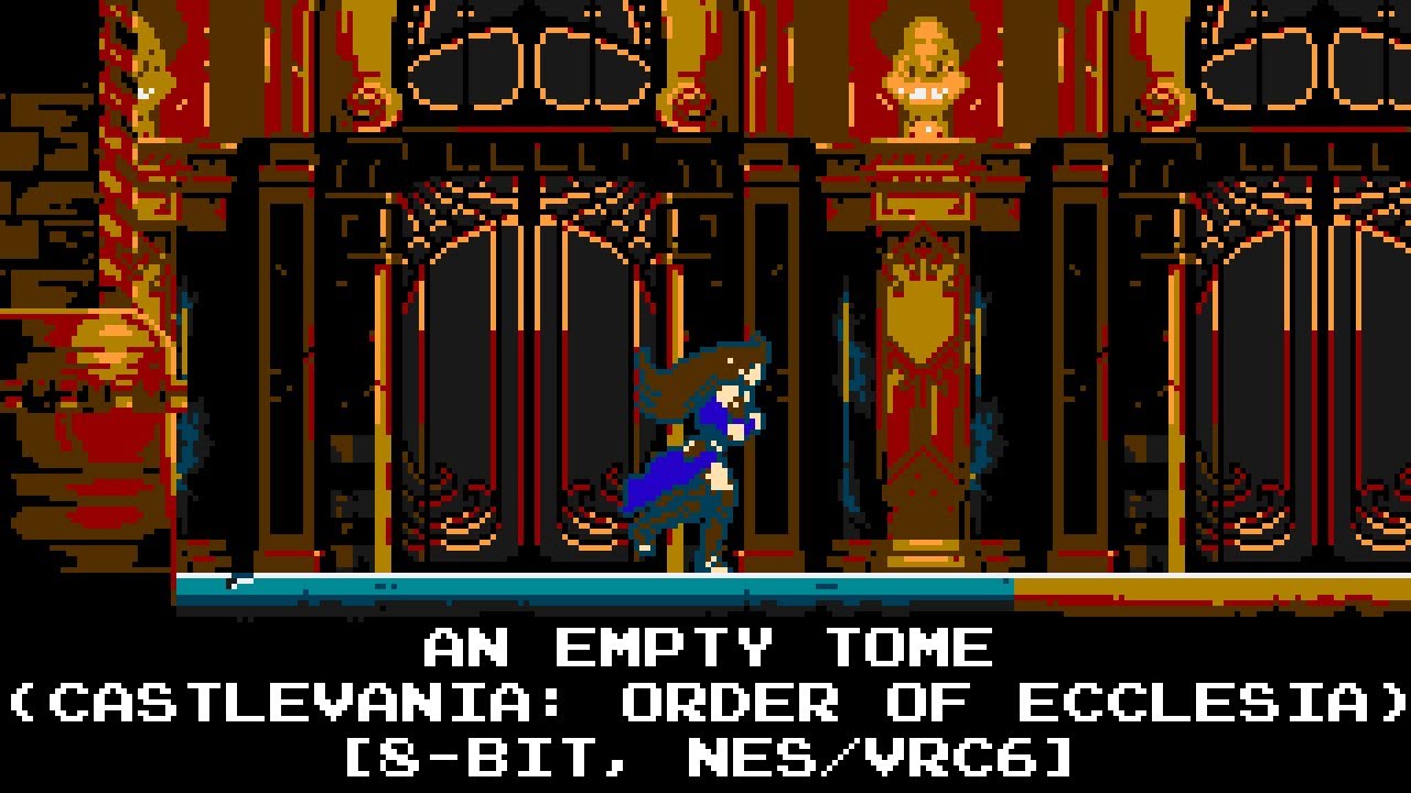 Famitracker Bits - An Empty Tome (Castlevania: Order of Ecclesia) [8-bit, NES/VRC6]