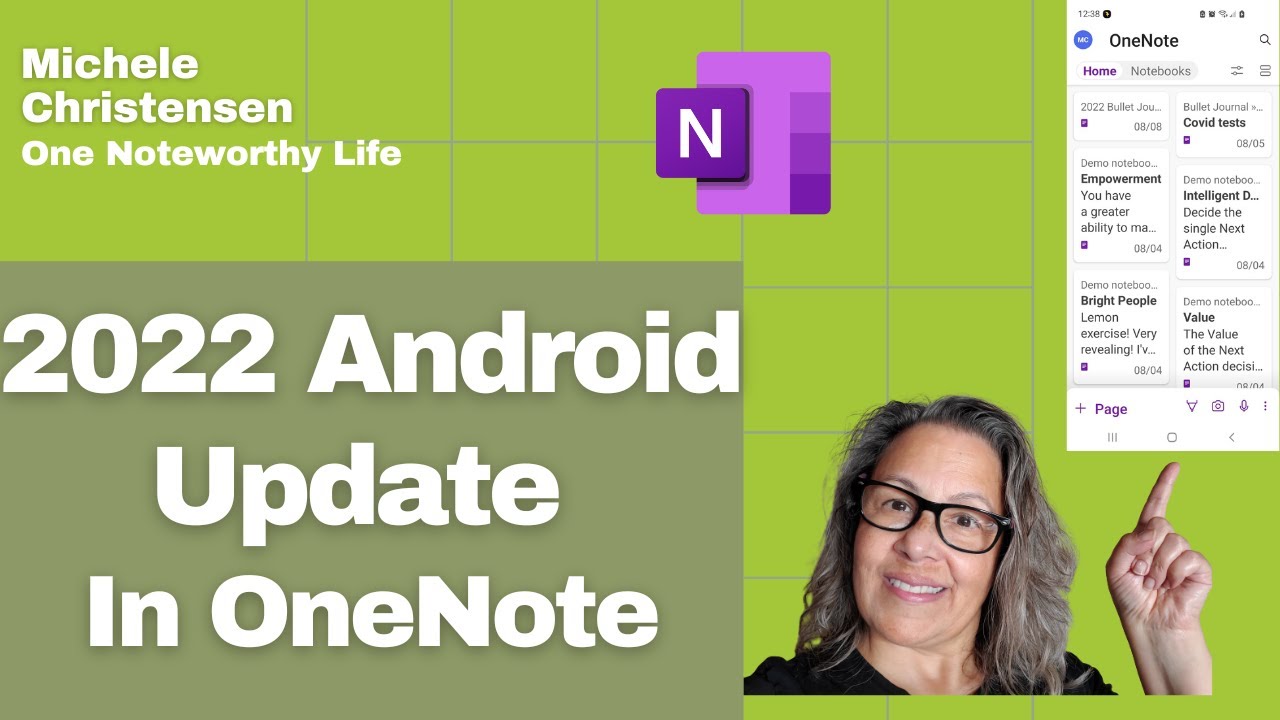 OneNote for Android Phone - big update to the app! | OneNote mobile | Quick Capture