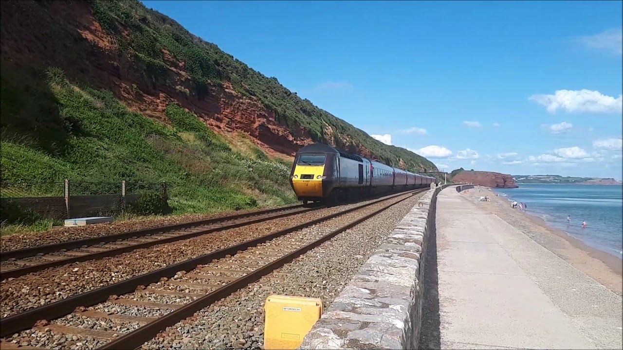 Trains at Dawlish [UK] // Trainspotting in Dawlish (Devon, UK) // 28.07.2019