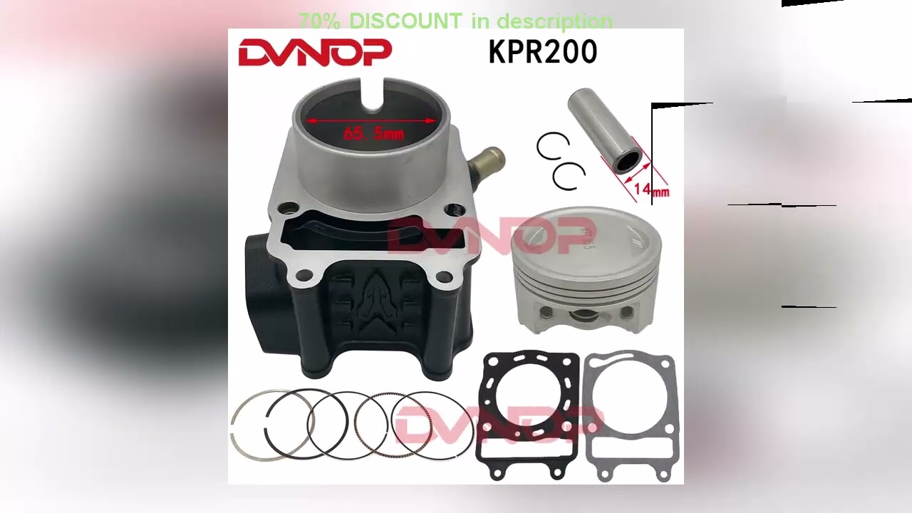 Why Everyone’s Talking About This Product! 65.5mm KPS200 KPR200 KPT200 LF200-10P 200-10R Motorcycl