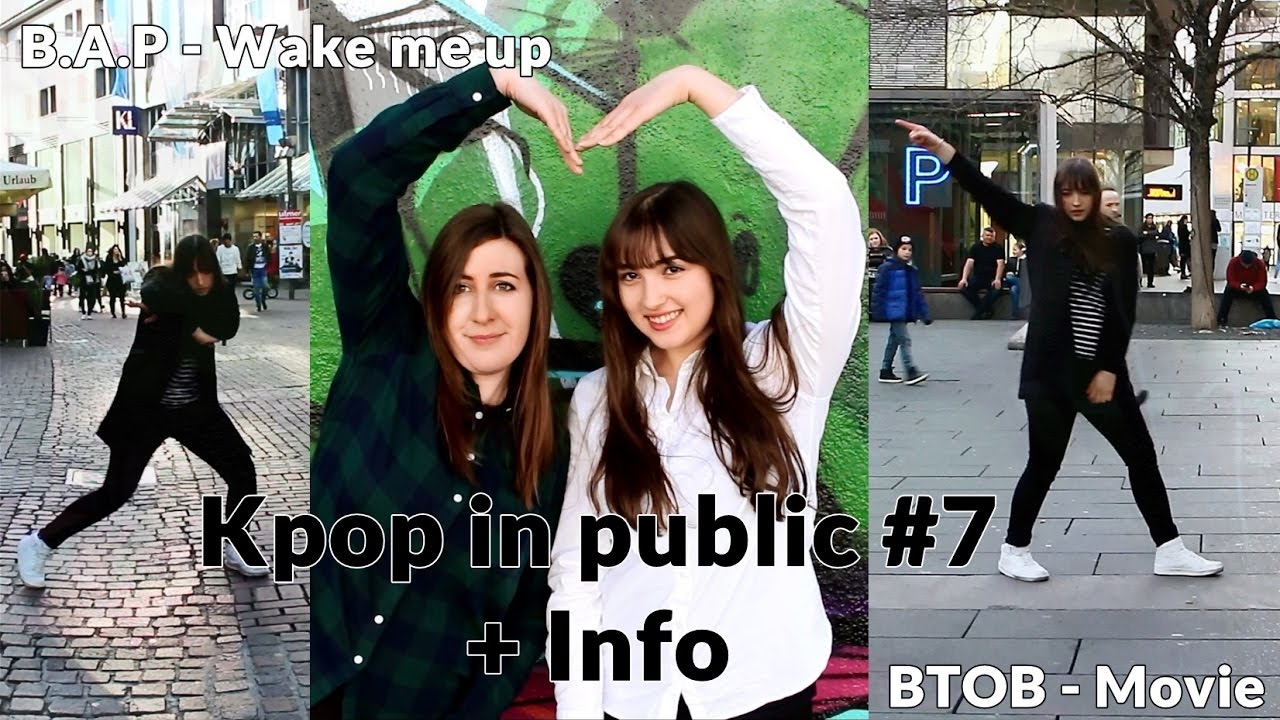 Short Kpop in public #7+ Info (B.A.P - wake me up/ BTOB - Movie)