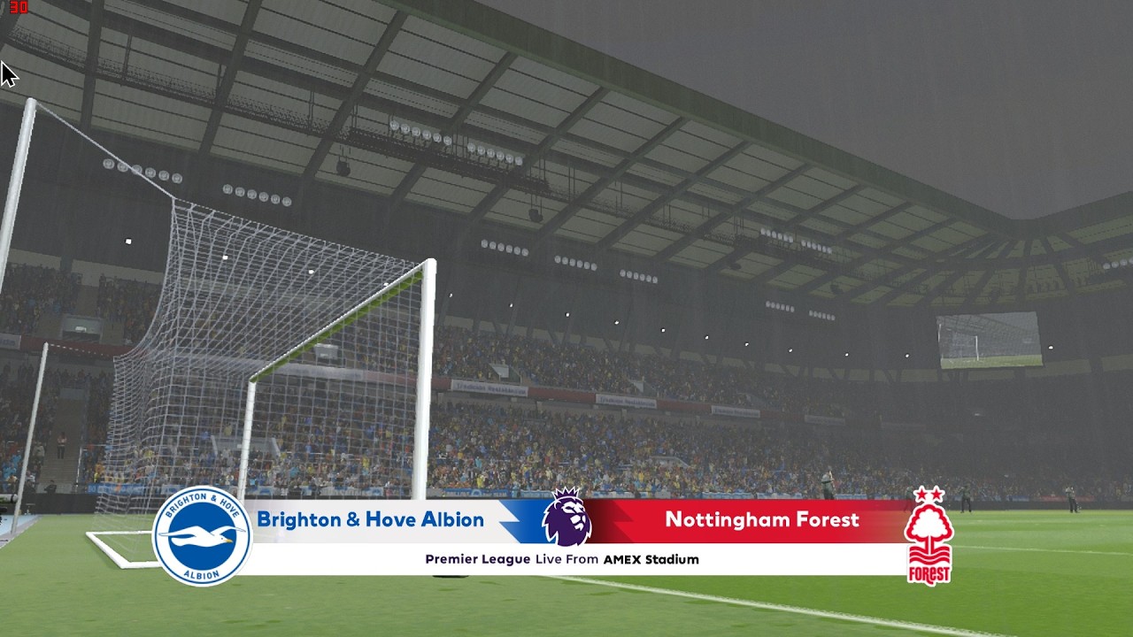 BRIGHTON VS NOTTINGHAM FOREST (SIMULATED REALITY)