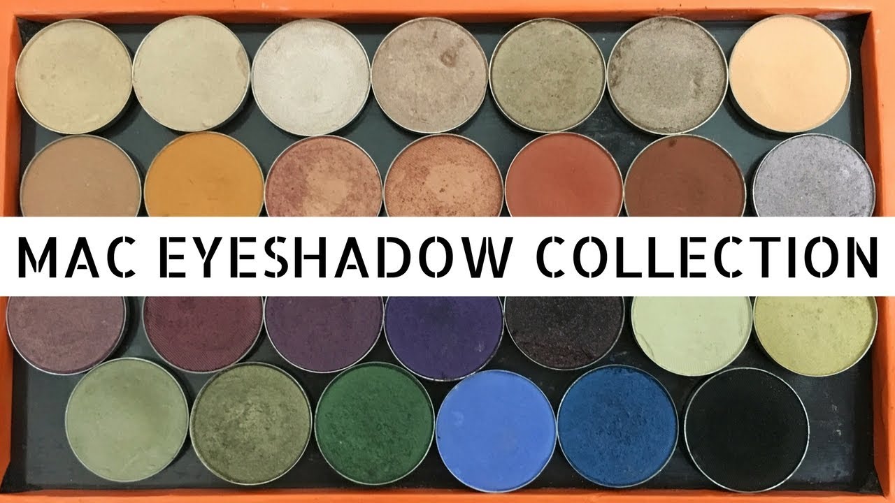 My MAC Eyeshadow Collection 2018 + Swatches! | Zenorah
