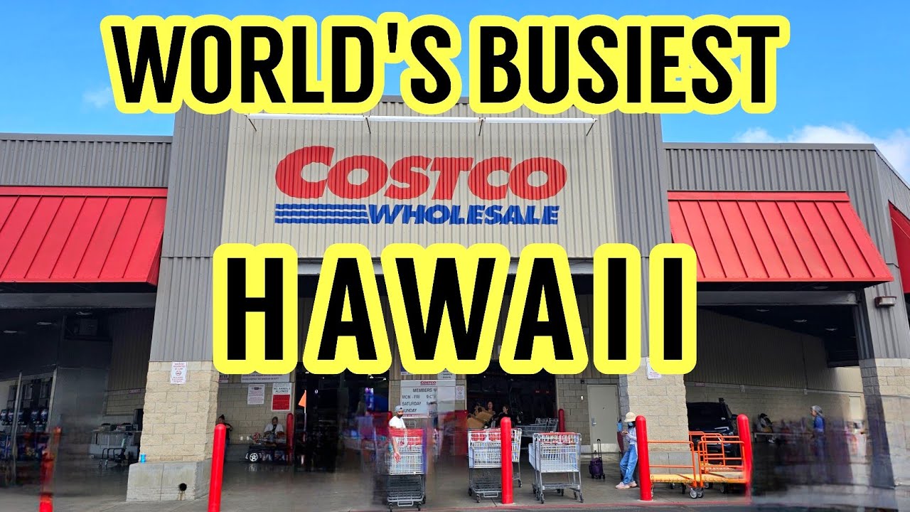 [4K] WORLD'S BUSIEST COSTCO WHOLESALE STORE SHOPPING [12.01.2024] #honolulu  #hawaii