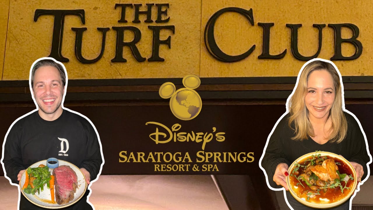 Is The Turf Club Bar & Grill Disney World's Hidden Gem? Full Review at Saratoga Springs Resort
