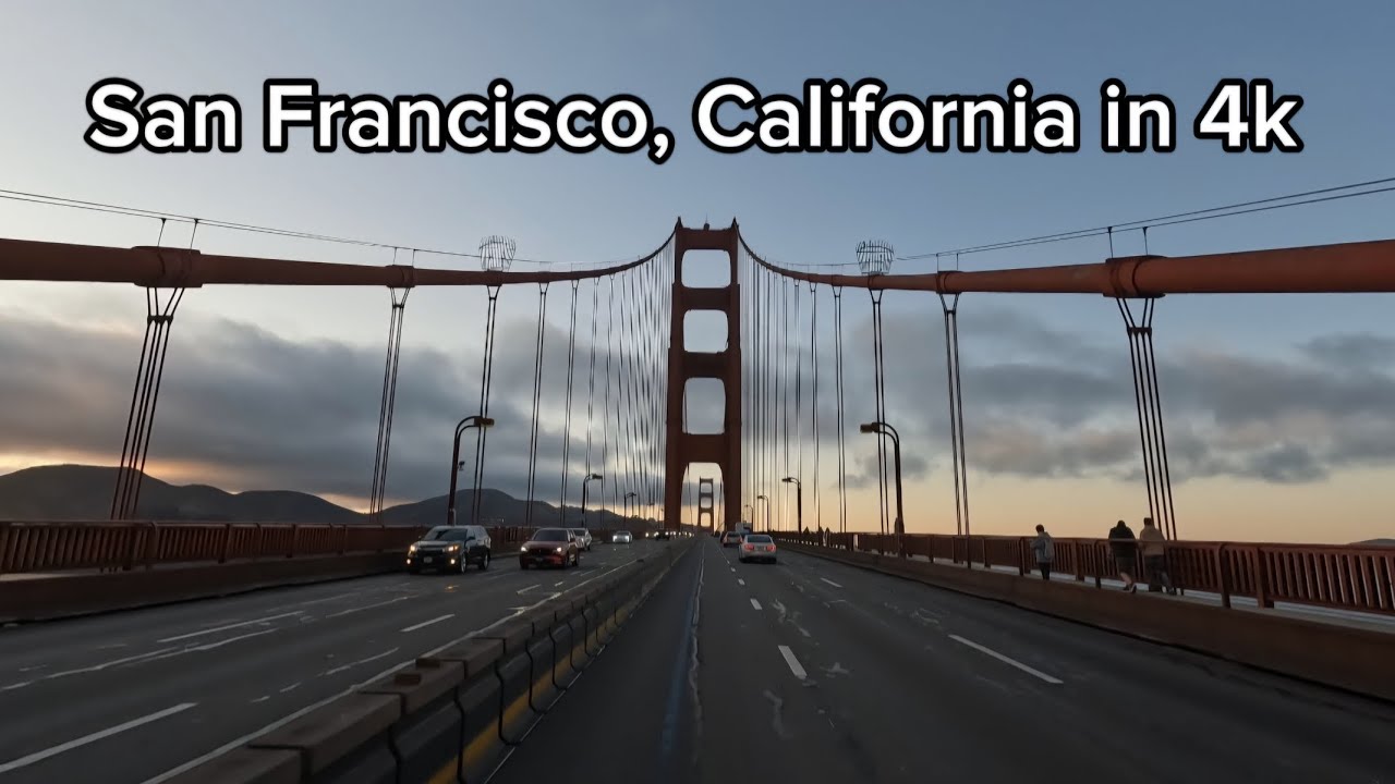 San Francisco, CA in 4k | Sunday 7/27/2025 at 8pm.
