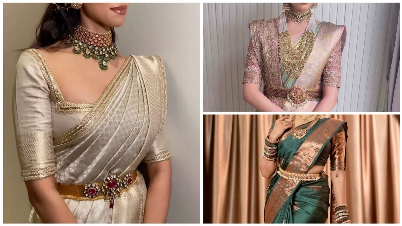 South Indian Bridal Sarees #SparkleStyleVault #bridalsarees