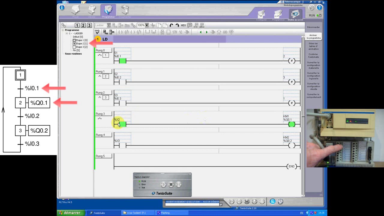 TWIDOSUITE PROGRAMMATION