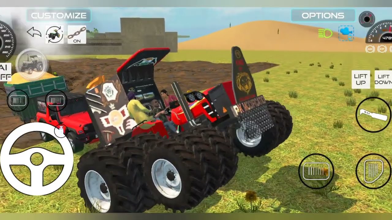 🕹️💥Jcb gadi game ka video 🔥🥇🎮🚧🔴💯🌳
