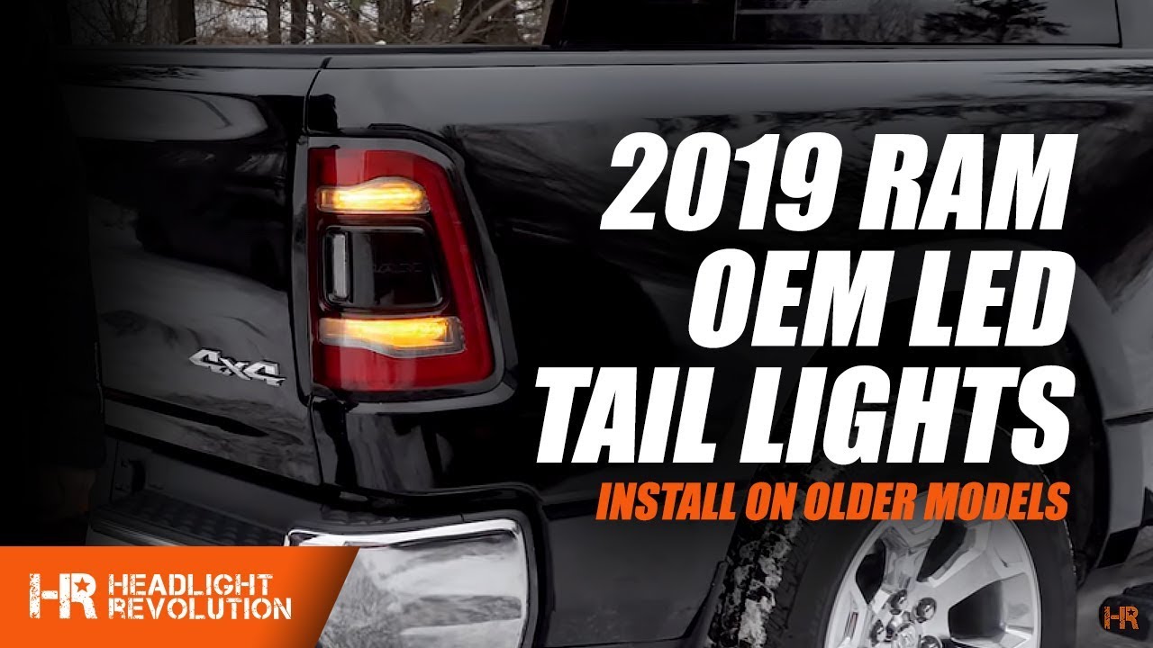 2019 Ram OEM LED Tail Light Housing Install | Headlight Revolution