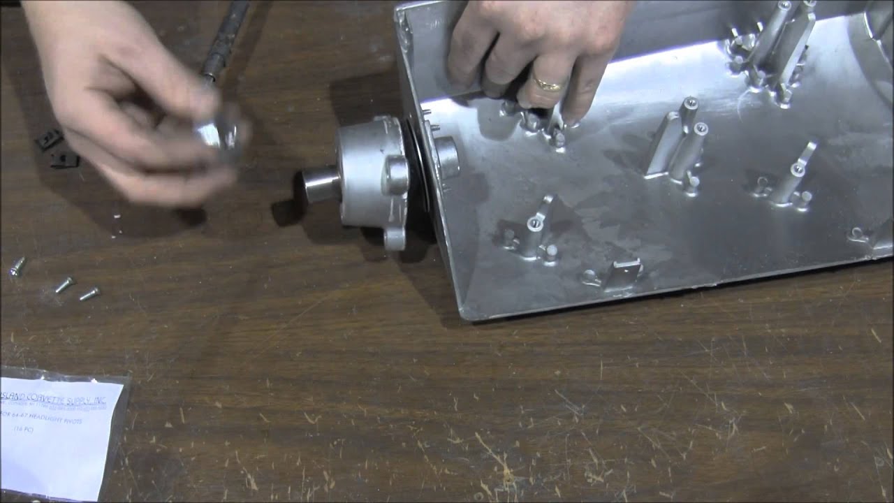How to Assemble and Install C2 Corvette Headlights