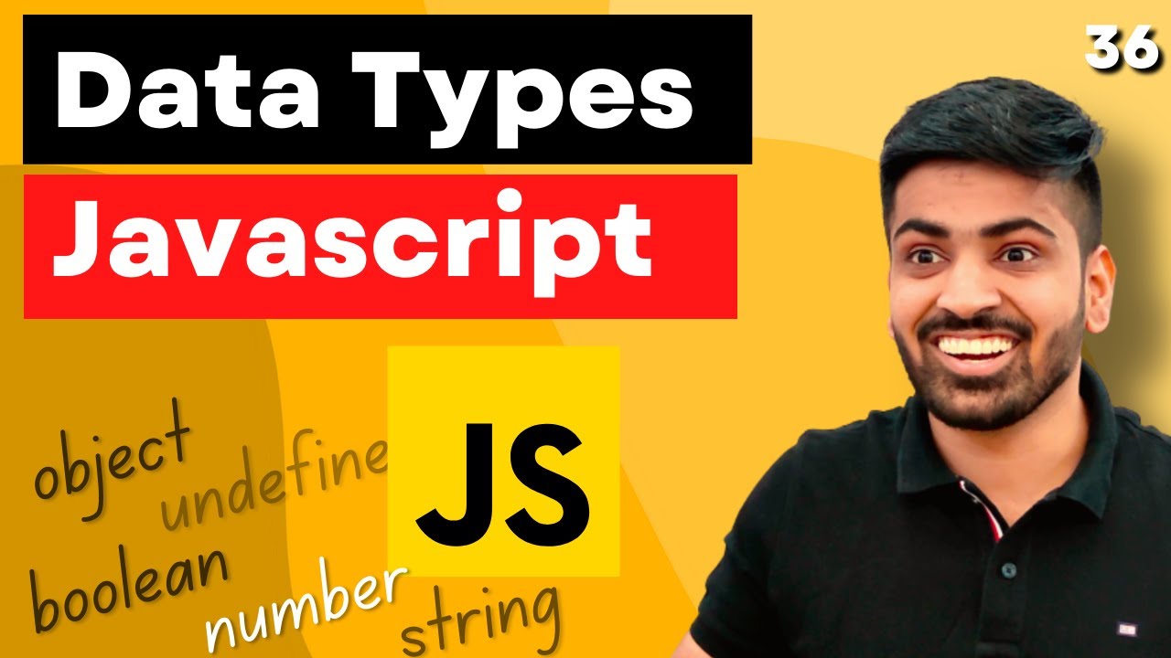 Типы данных Javascript | Полный курс веб-разработки №36