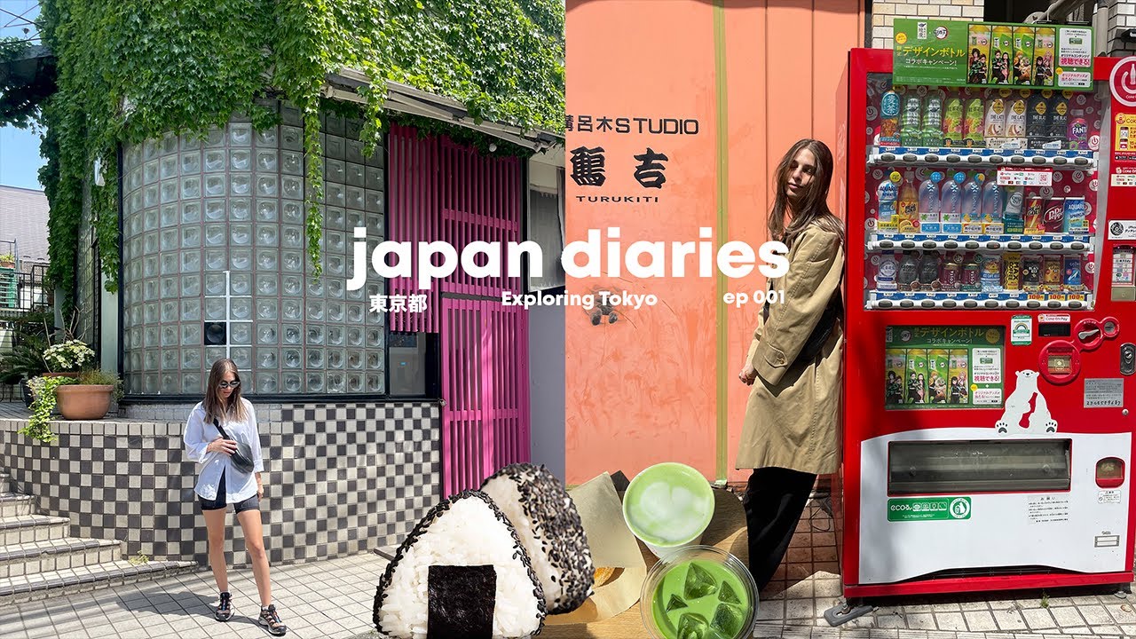 JAPAN DIARIES | Exploring Tokyo, thrift-shopping, food tasting, picnics, matcha & cherry blossoms🌸