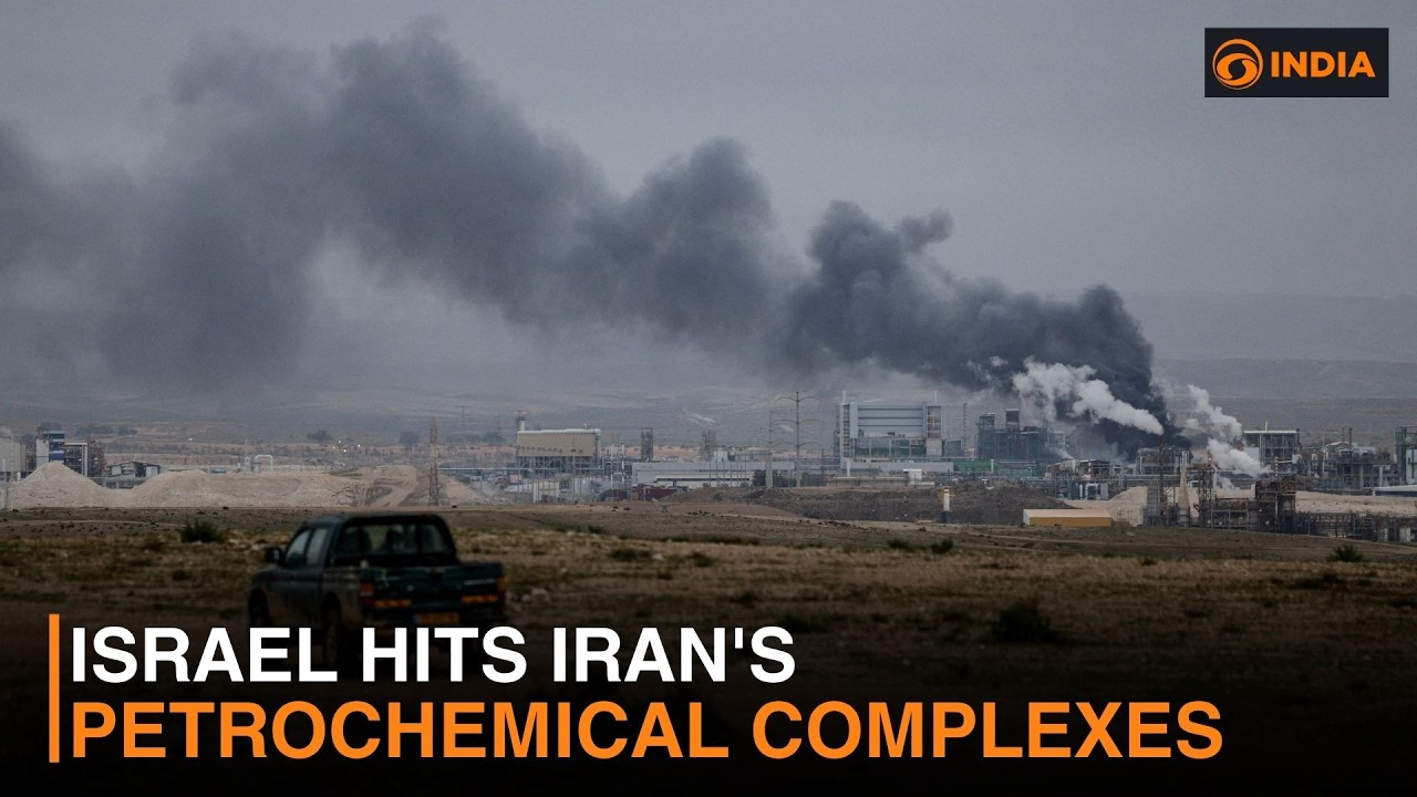 Israel hits Iran's petrochemical complexes & more updates | DD India Live | 7:30 PM IST