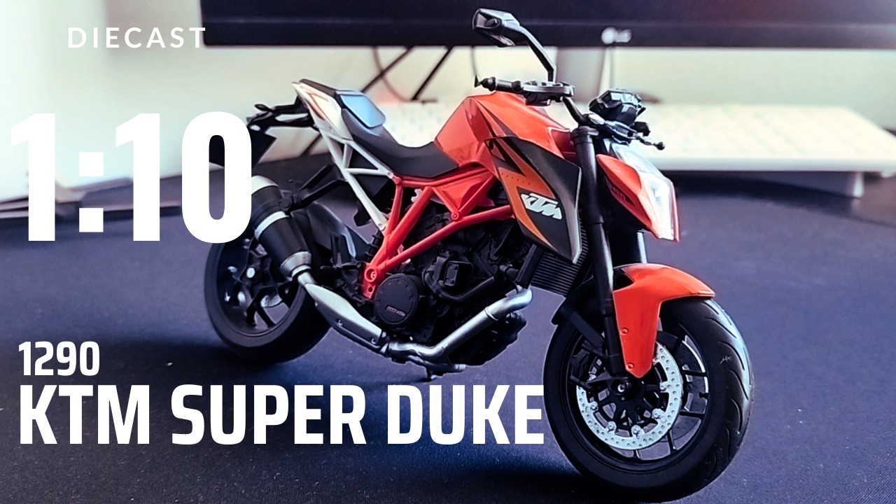 REVIEW KTM SUPER DUKE 1290 SCALE 1/10 DIECAST WELLY