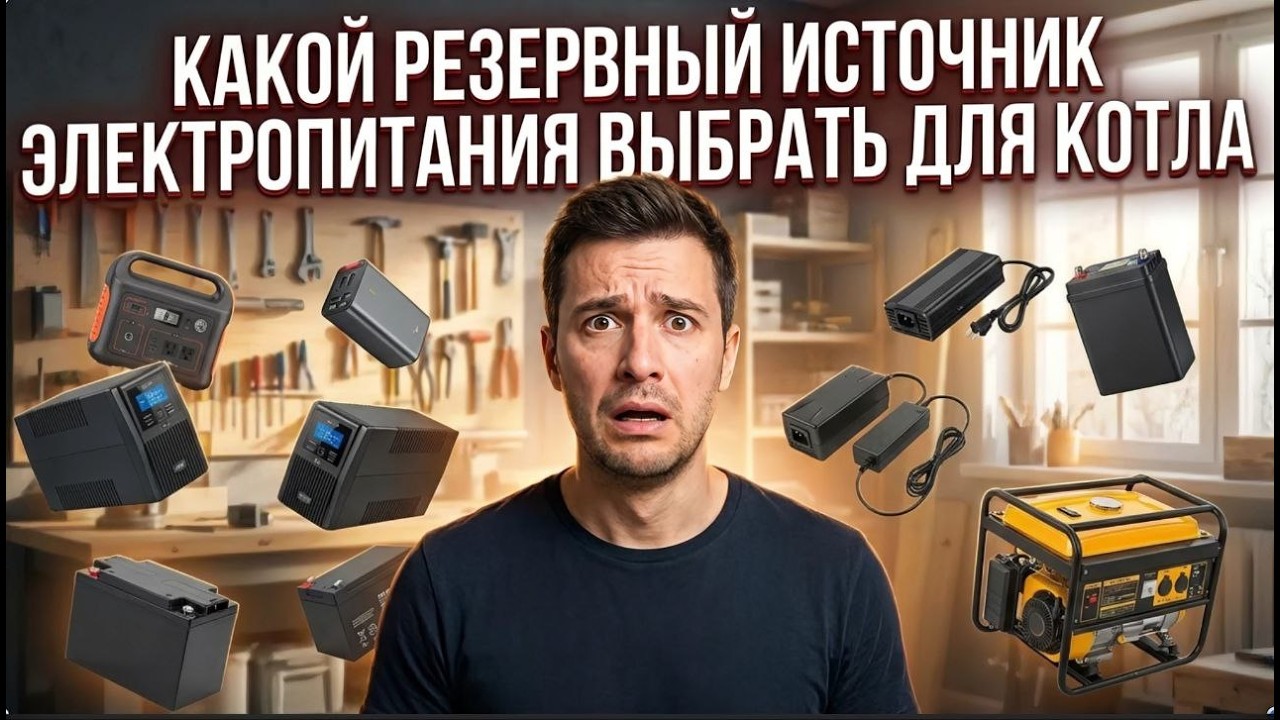 КАК ОБЕСПЕЧИТЬ РАБОТУ КОТЛА ПРИ ВЫКЛЮЧЕНИЯХ СВЕТА