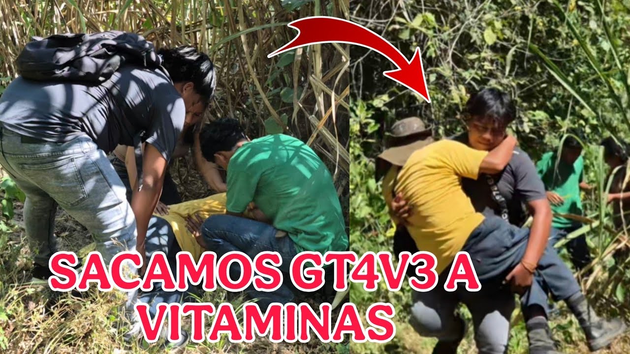 URGENTE le pic0 una cul3br5 a VITAMINAS desmay4d0 lo llevan A JABALI 
