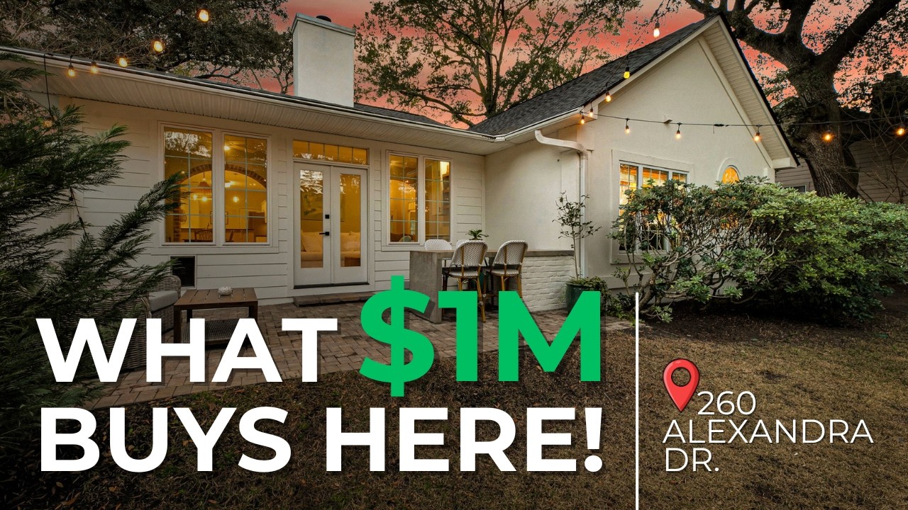 260 Alexandra Dr | Mount Pleasant SC Home For Sale + Listing Strategy Behind This Turn-Key Remodel