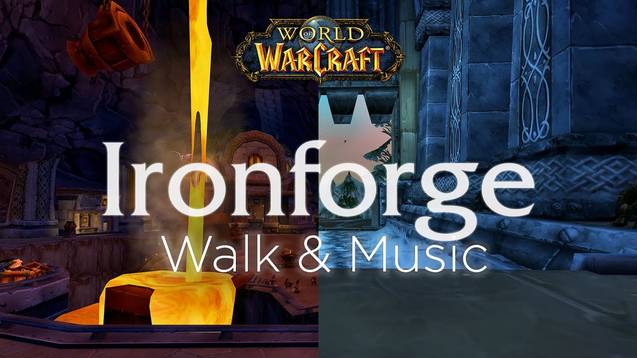 World of Warcraft | Walk to Ironforge | Music and Ambience