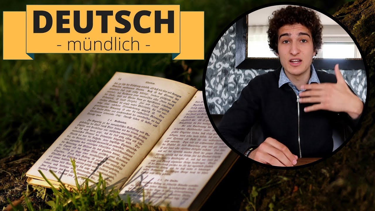 Mündliche Abiturprüfung Deutsch - Talk it like Goethe
