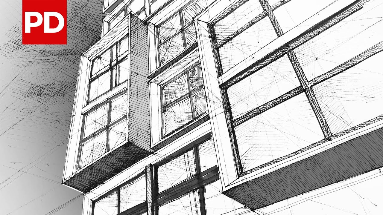 Drawing Fernando Abbott B66 | Daily Architecture Sketches #7