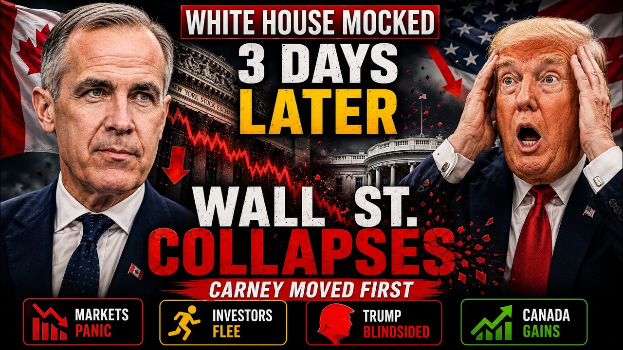 White House Mocked Carney &mdash; 3 Days Later Wall Street COLLAPSES