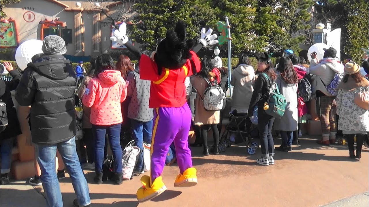 【TDL】パレード見てたら置いて行かれたマックス【トゥーンタウン】