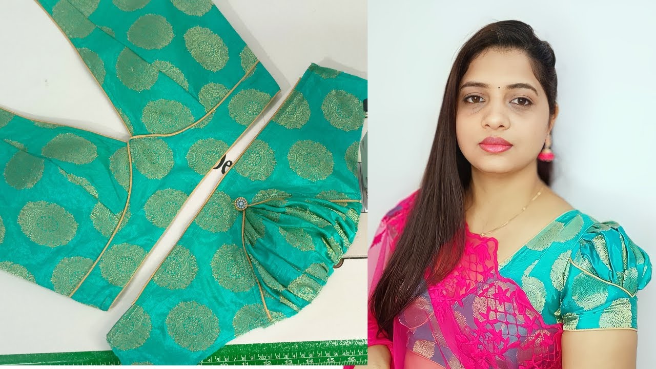 V Deep neck blouse cutting and stitching || V Deep neck blouse cutting || Latest deep neck blouse