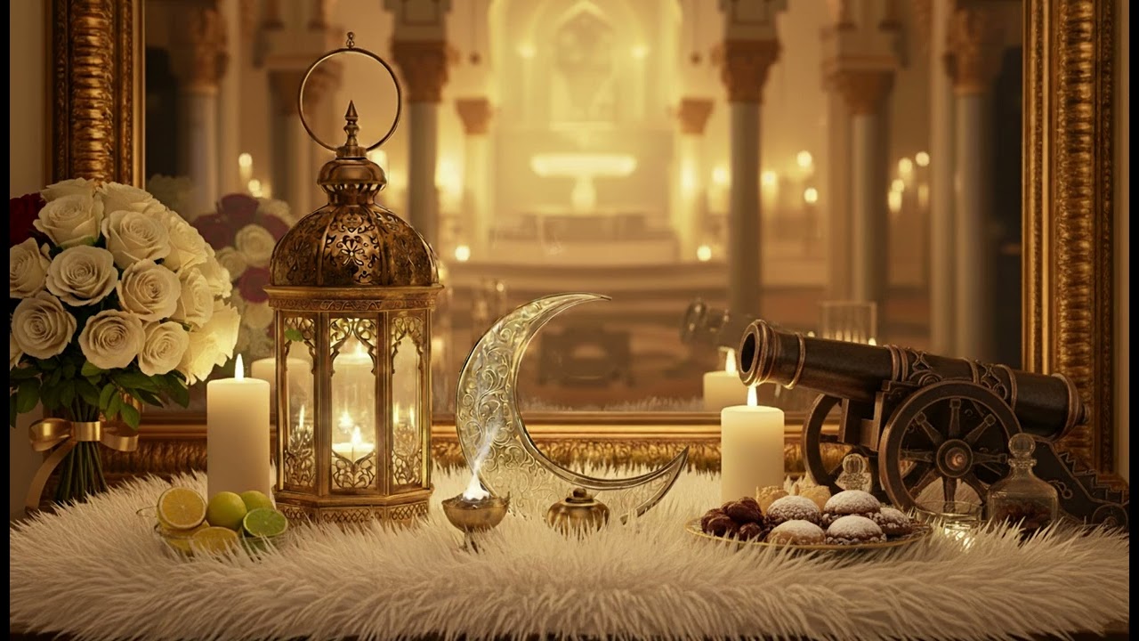 خلي شاشات بيتك لوحة رمضانية مع سماع التسابيح | علاء عقل | تلاوة مكررة تملأ القلب بالإيمان