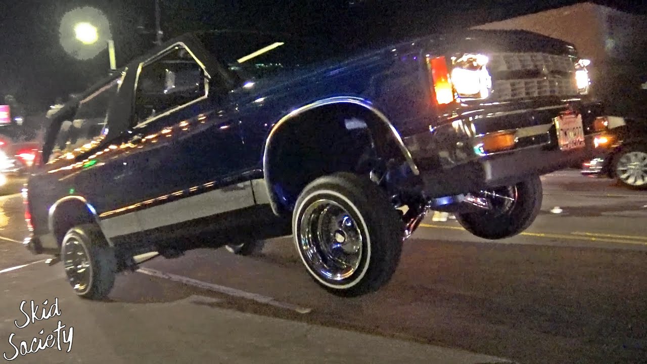 Lowrider Cruise Night! Sunset Blvd Los Angeles, CA