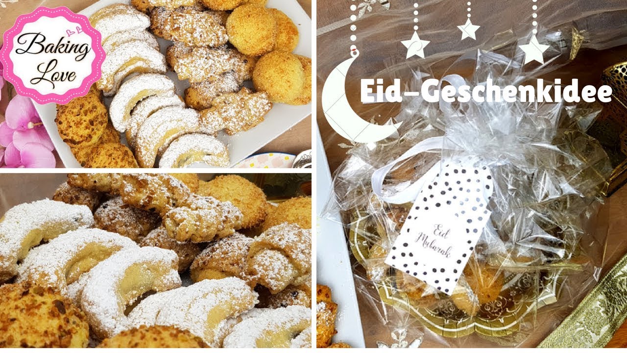 3 leckere Kekssorten aus einem Keks-Grundteig inkl. Eid - Geschenkidee I Zuckerfest I Bayram