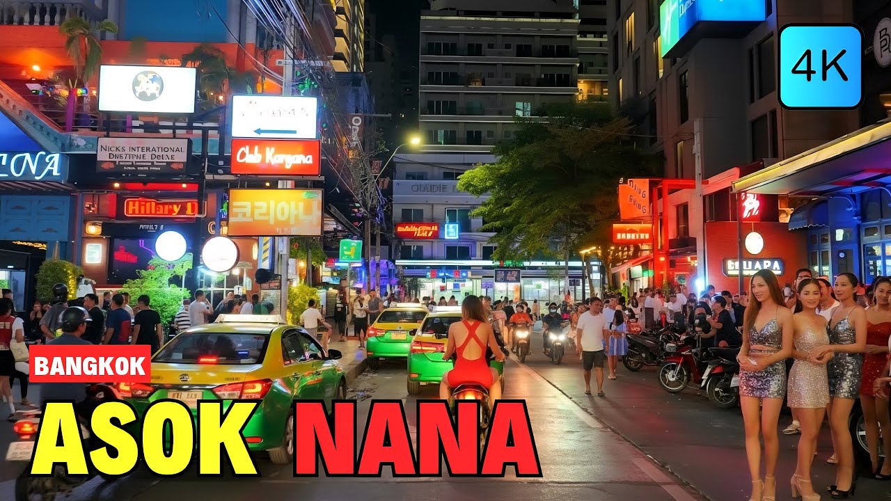 [4K] Asok to Nana Sukhumvit Soi 11 in Bangkok 🇹🇭 ASMR 🎧 Walking Tour