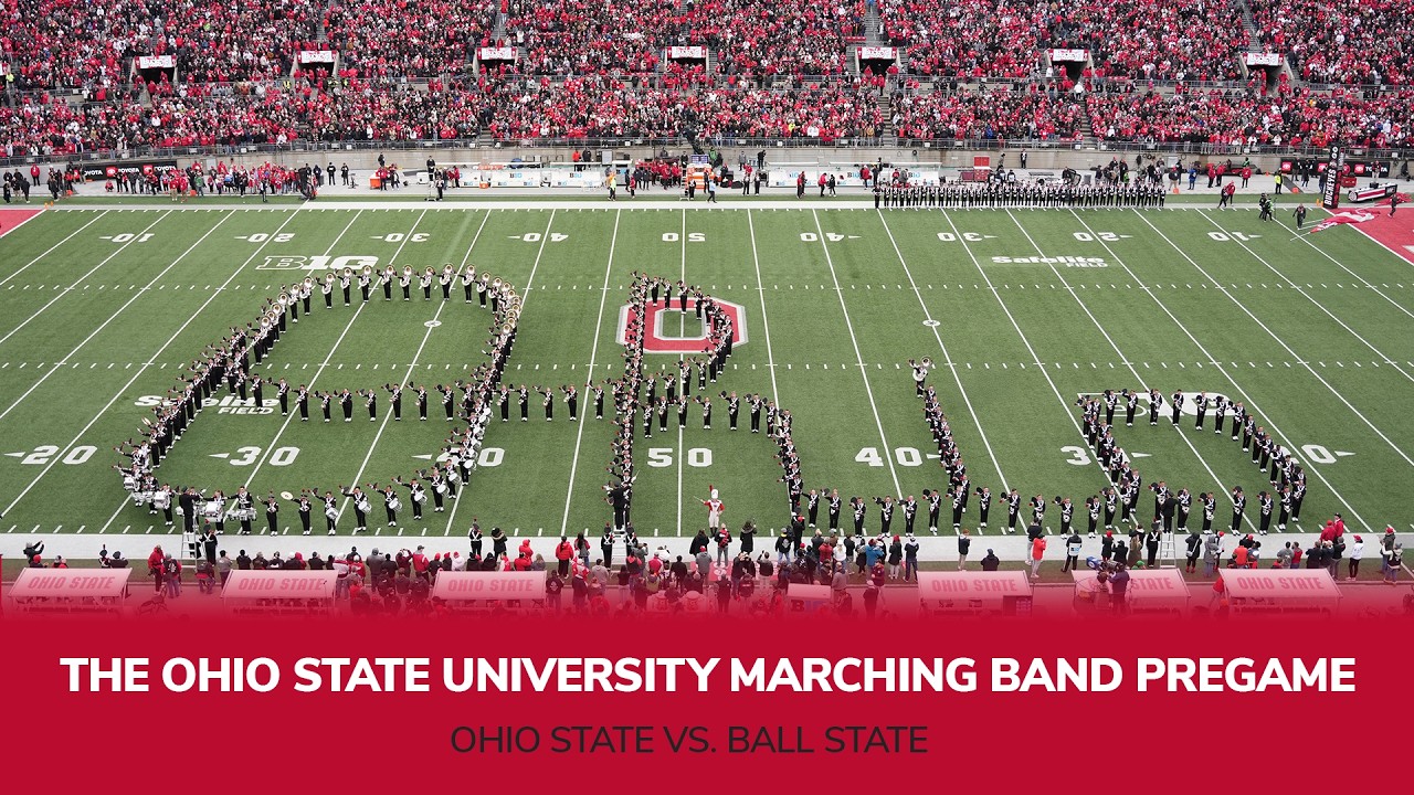 The Ohio State University Marching Band Pregame (vs. Ball State)