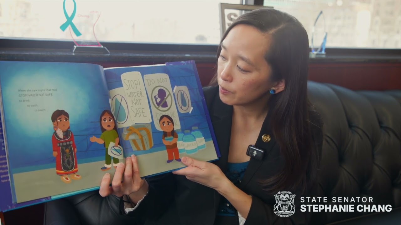 Senator Chang March is Reading Month